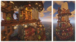 Hărțile orașului pentru Minecraft 1.16.5 .